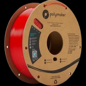 Polymaker PolyLite PETG Rot 1,75 mm 1.000 g