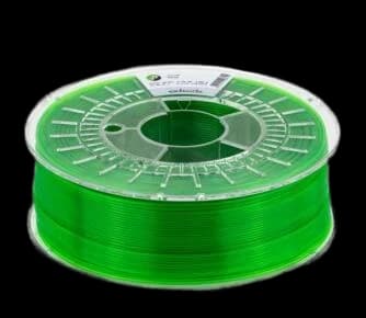 Extrudr PETG Green Translucent 1.75 mm 10.000 g