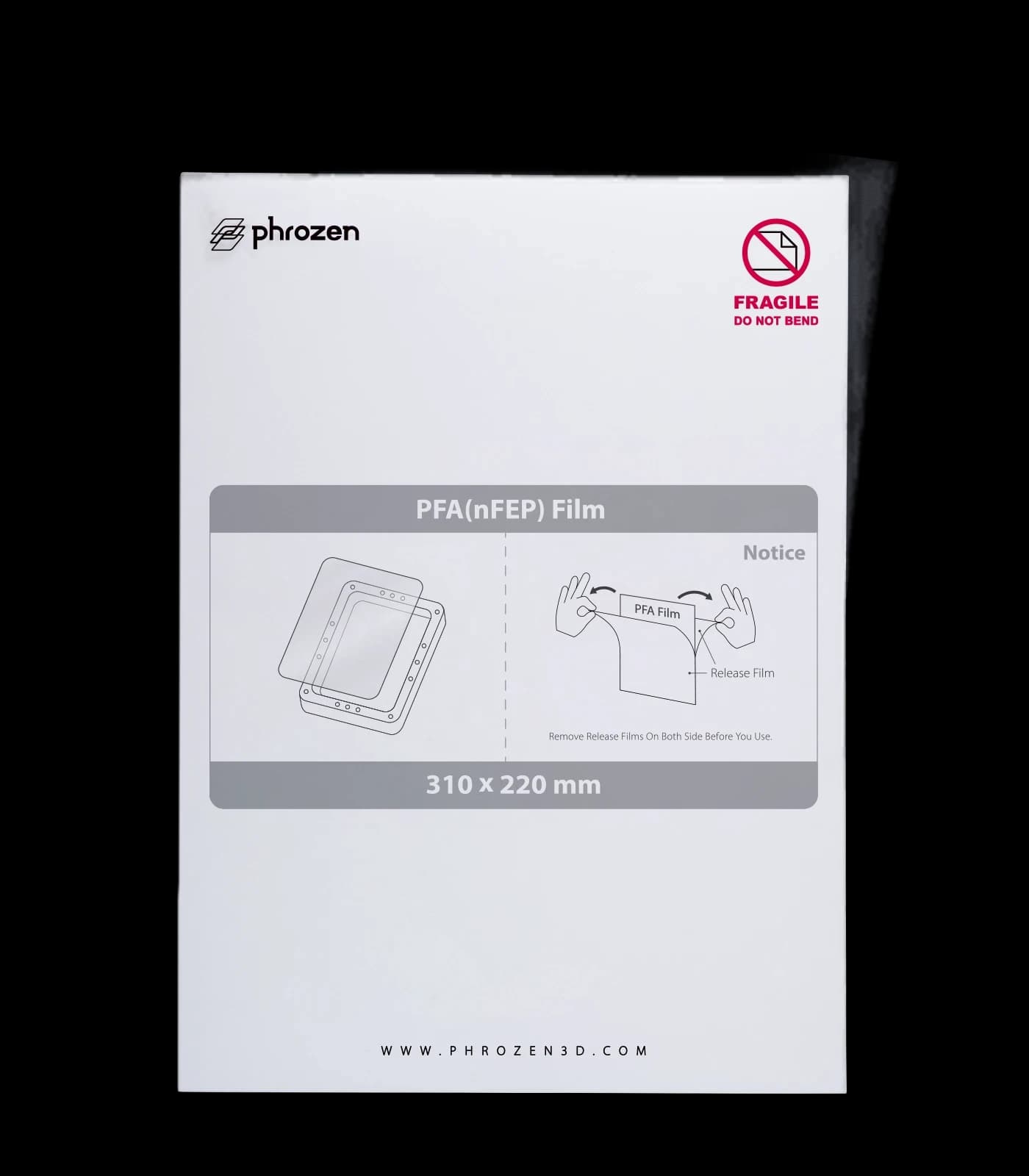 Phrozen PFA (nFEP) Film( Mighty Series / 310*220 mm)