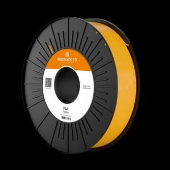 Bedrock 3D PLA Yellow 2.85 mm 750 g