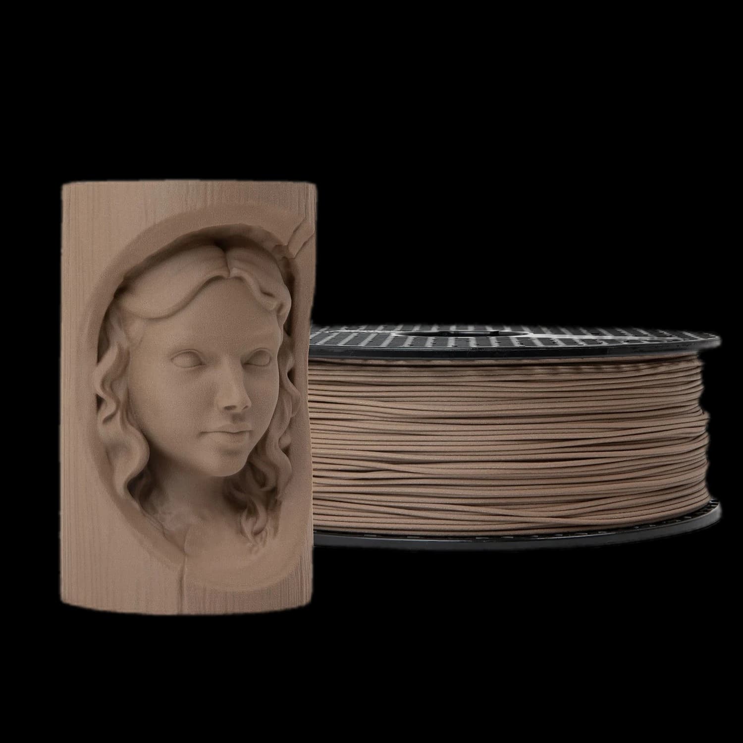 Prusament Woodfill Pastel Brown 1kg (NFC)