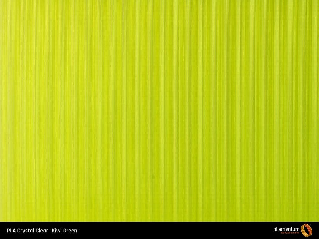 PLA Crystal Clear "Kiwi Green" | 2.85 mm