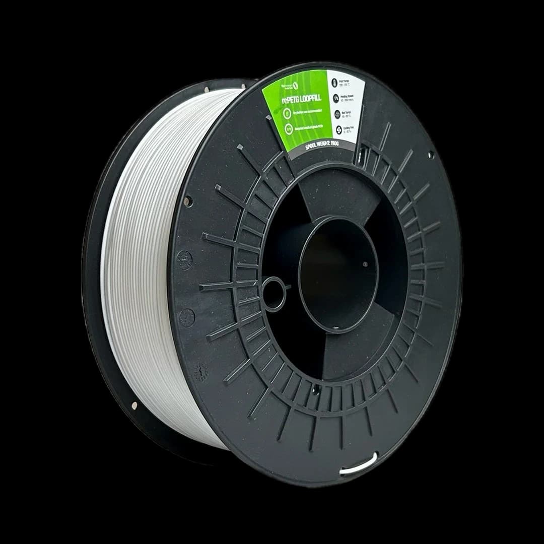 rePETG Loopfill "Traffic White" | 1 KG | 1.75 mm