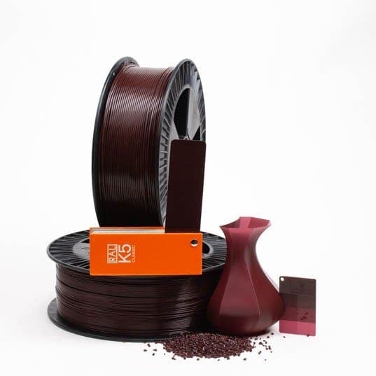 PLA 300016 Black red RAL 3007 2.85 / 750