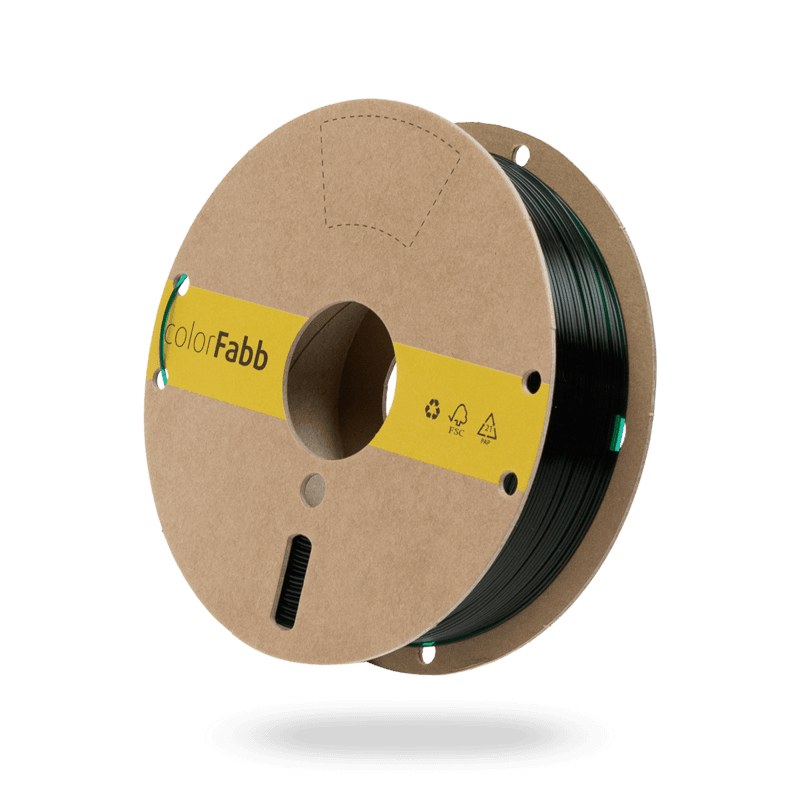 PLA TR GREEN  TRANSPARENT 1.75 / 750