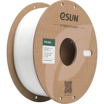 eSun eTPU-95A Filament Weiß 1.75 mm 1.000 g