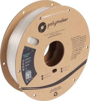 Polymaker PolyFlex TPU-90A Klar 2,85 mm 750 g