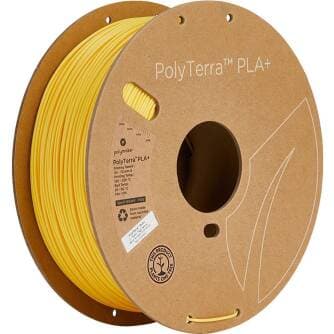 Polymaker PolyTerra PLA Yellow 1.75 mm 1.000 g