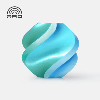 Bambu Lab PLA Silk Multi Color Blue Hawaii 1.75 mm 1.000 g
