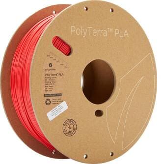 Polymaker PolyTerra PLA Filament Red 1.75 1.000 g