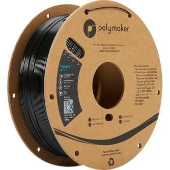 Polymaker PolyLite PETG Black 1.75 mm 1.000 g