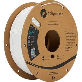 Polymaker PolyLite PETG White 1.75 mm 1.000 g