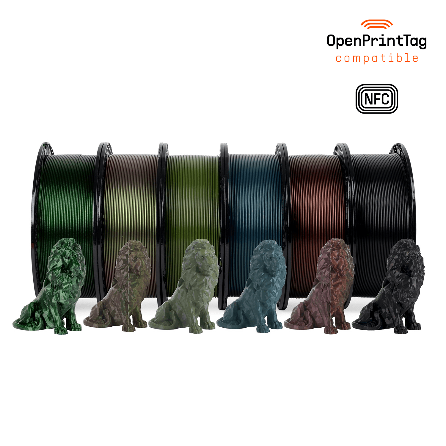 Prusament PLA Dark Bundle 5+1 FREE