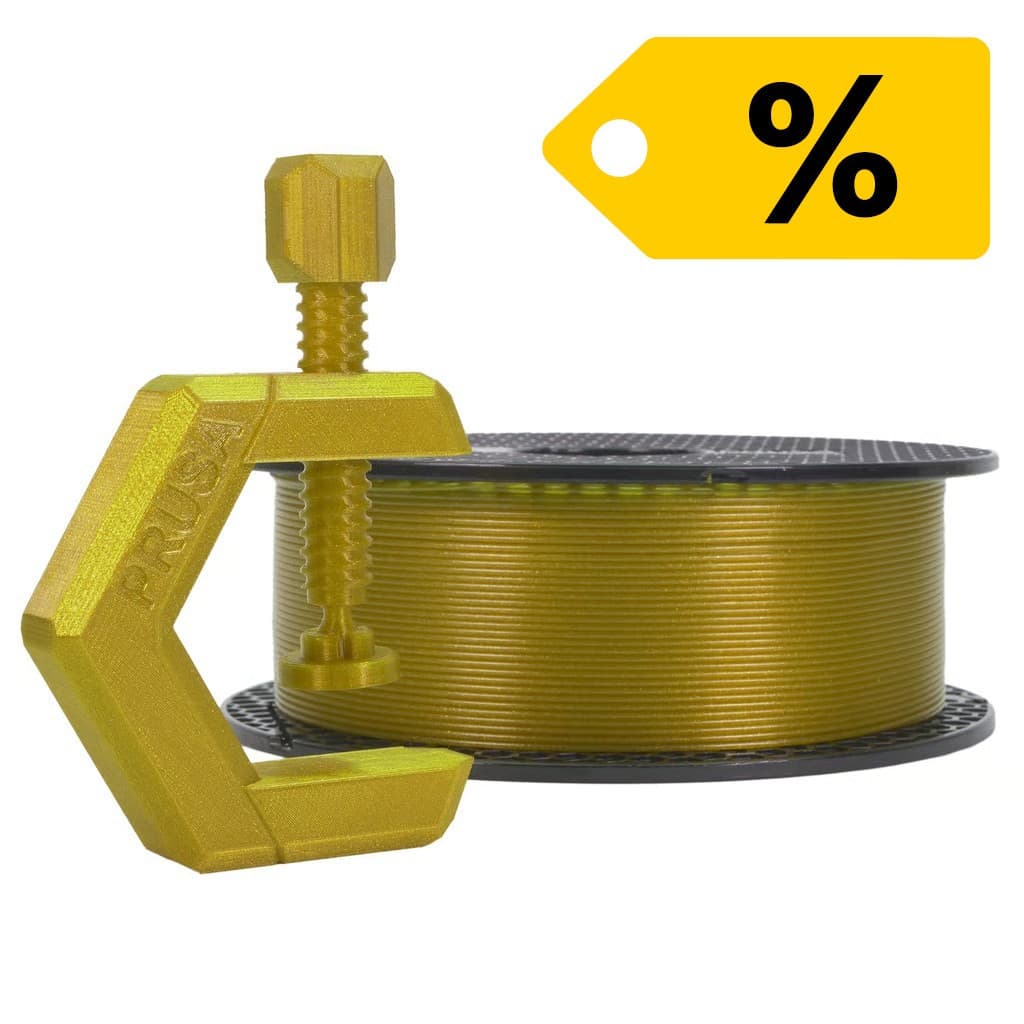 Prusament PETG Yellow Gold 1kg (Clearance)